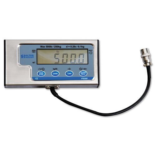 Brecknell Ps500-22S, Compact Lightweight Floor Scale, 500 Lb X 0.2 Lb, 22" X 22" #TOP2