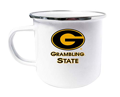 Grambling State Tigers Tin Camper Coffee Mug White (White). Officially Licensed Collegiate Product