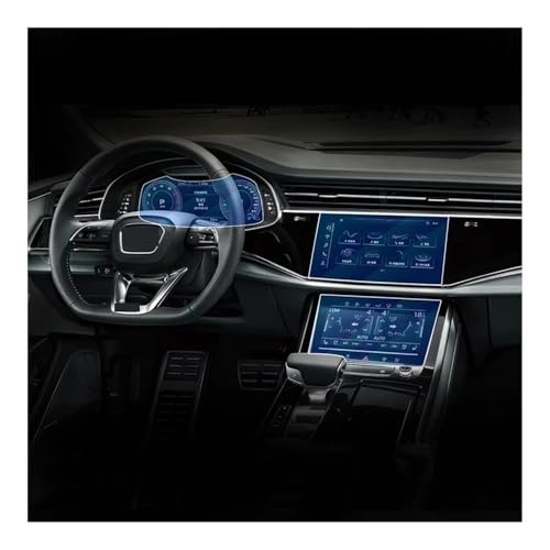 Accessoires d'intérieur automobile pour protéger l'écran de navigation du Q7 Q8 - 3