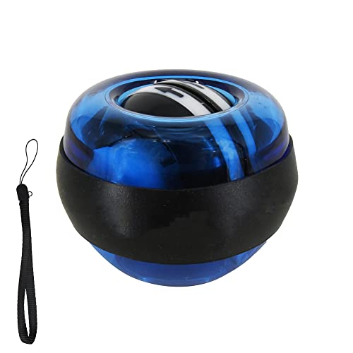 パワーボール 手首 握力 運動 トレーニング 筋トレ グリップ力 準備運動 ゴルフ 野球 (ブルー)