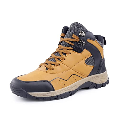 Image of Bacca Bucci Alpine High Ankle 6 inches Riding Boots for Mountaineering Backpacking Hiking & Trekking