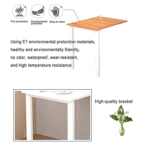 Table pliante murale invisible JATIBOSH pour petit appartement et cuisine - 3