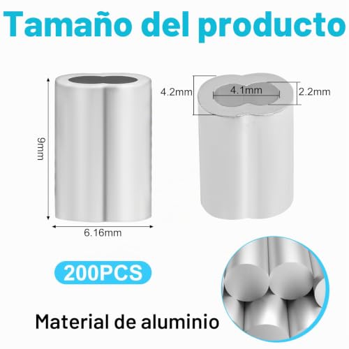 Casquillos para cable de acero 2 Imagen adicional