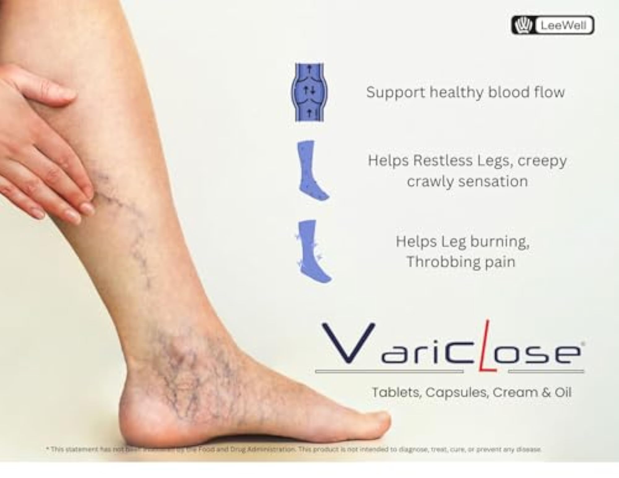 Variclose-500 Advanced Support for Varicose Veins