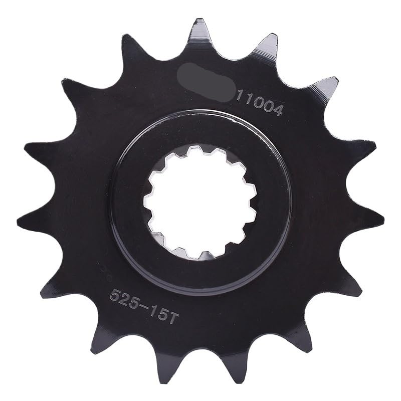 Ersetzen 525 15T Motorrad-Ritzel vorne, passend for CB-1, CB400, 400, NC31, CBR400, RRJ, NC23, VFR400, NC30 (90-93), RVF400, NC35, CB500 (Motorradteile)