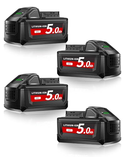 Verbesserter M18 Akku 18V Li-Ion Ersatzakku passend für Milwaukee, Ersatz für 48-11-1810 48-11-1820 48-11-1850 48-11-1828 48-11-1860 Akku