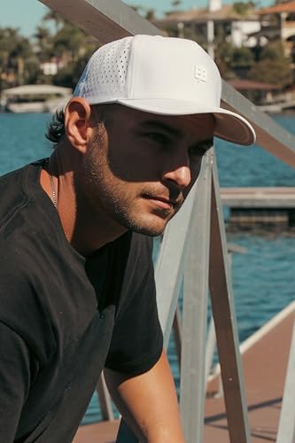 Image of BRIMZ Outdoor Performance Hat - Water & Sweat Resistant Hats - Breathable & Moisture-Wicking Snapback