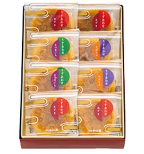 新宿 中村屋 うすあわせ 8個入り 和菓子 ギフト 甘い 美味しい お土産 お菓子 饅頭 人気 お返し お祝い 熨斗 敬老の日