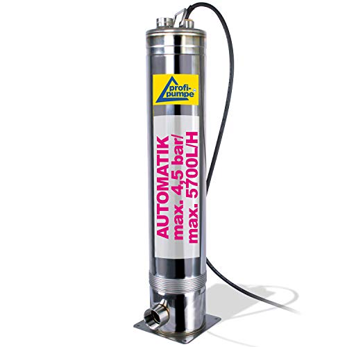 Regenwasserpumpe Tauchpumpe Tauchdruckpumpe Zisternenpumpe Regen-Star-Automatic 600, 20m Kabel, Zisterne Pumpe für Regenwassernutzung, Regentank