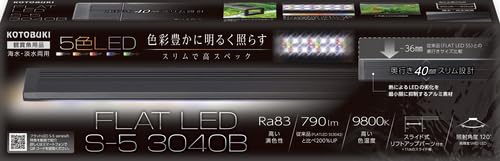 こーちゃん♡KOTOBUKI SUPER TURBO Z＋FLAT LED Amazon.co.jp: コトブキ フラットLED S-5 3040B 水槽用ライト : ペット用品