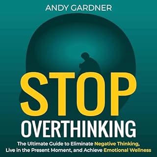 Stop Overthinking Audiolibro Por Andy Gardner arte de portada
