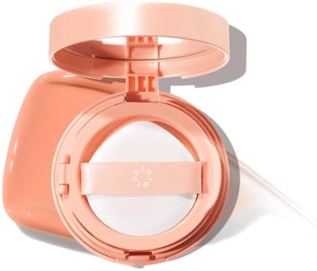 INTO YOU Cream Blush Air Cushion for Cheeks Eyes, Moisturizing, Lightweight, Dewy Finish Face Makeup, Long Wearing, Buildable, Blendable, Pigmented Blush, for All Skin Tones (CB01-Spring Apricot)