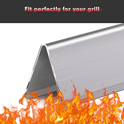 Cozilar 15.3” Grill Flavorizer Bars Parts Accessories For Weber 7636, Weber Spirit Ii/Spirit 300 Series, E-310, E-320, S-315, E-330, Grill Flavor Bars Bbq Grill Replacement Parts Stainless Steel #TOP5