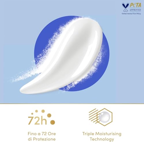Dove Deospray Advanced Care Talk, mit feuchtigkeitsspendender und hautfreundlicher Formel, ohne Alkohol, trockene Haut bis zu 72 Stunden… – Ansicht 4