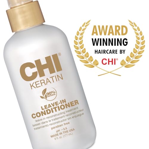 CHI Keratin Leave-in Conditioner, Hydrating Conditioner, 6 Oz (Pack of 2) - image 5