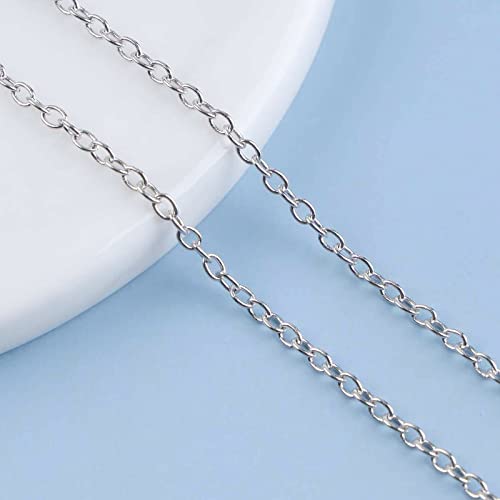 Atentuyi Love Heart Necklace Silver Chain Necklace Birthstone Crystal Necklace Vintage Green Gem Emerald Necklace Dainty Chain Heart Cz Pendant Necklace Jewelry for Women and Girls - Image 5