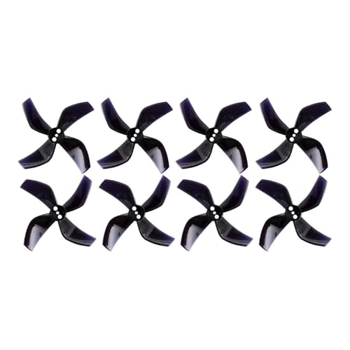 2020N 2C` 4u[h 2x2x4 D51 PCvy 1.5mmVtg 4g Tinywhoop FPV[VOt[X^Cp(8pcs 2020 Black)