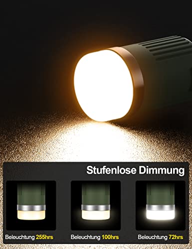 EMNT LED Campinglampe 15000mAh mit USB Aufladbar Camping Laterne Tragbar Wasserdicht, Camping Licht mit 4 Lichtmodi für… - Image 6