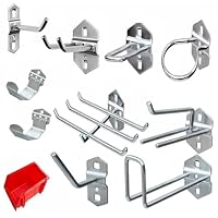 Amazon | MISHIP 有孔ボード 取り付け金具 フックセット 収納