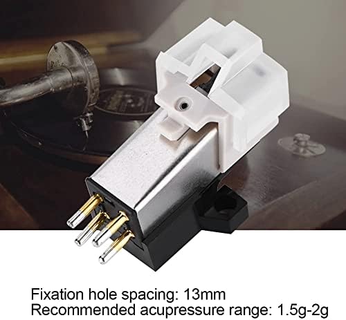 Turntable Cartridge, Record Player Cartridge, with Needle Accurate Record Function Replacement Phonograph Cartridge