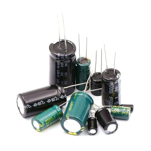 Condensateur électrolytique 160v 220uf composant radial pour circuit électrique - 3