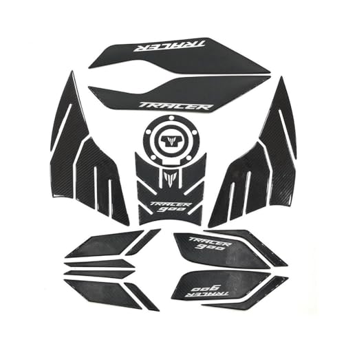 Protège-Mains Tracer 900 GT stickers réservoir carbone pour stopper les rayures de clé