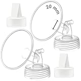 Maymom 20 mm Flange and Duckbill Valve Compatible with Spectra S1 Spectra S2 Spectra 9 Plus Not Original Spectra Pump Parts Replace Spectra S2 Pump Parts Spectra Flange Spectra Duckbill Valve