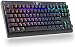 Granvela MechanicalEagle Z-77 Multicolor Backlit Mechanical Keyboard Tenkeyless Wired Gaming Keyboard with Blue Switches - DIY Replaceable Switches - Black
