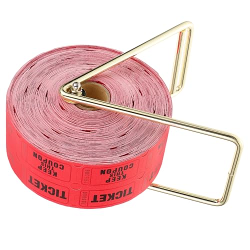 Rouleau de billets de tombola 1000 pièces numérotés avec support de distribution