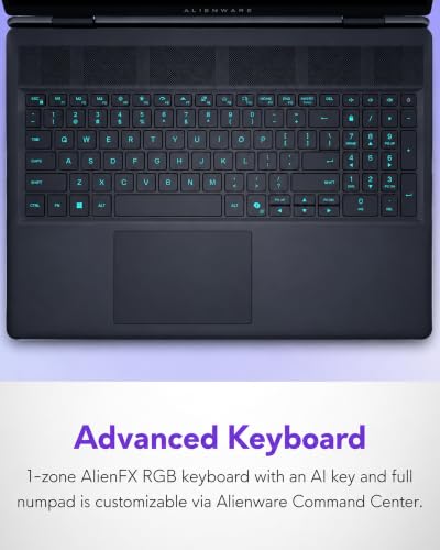 Image of Alienware 16X Aurora Gaming Laptop 16'' 2.5K RTX 5070 Intel Ultra 9 275HX