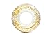 Produktbild Intex Tube Schwimmreifen transparent Glitzer Ø119cm Pool Gold