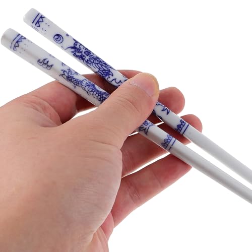 Baguettes en céramique bleue légères pour vos dîners et repas en extérieur