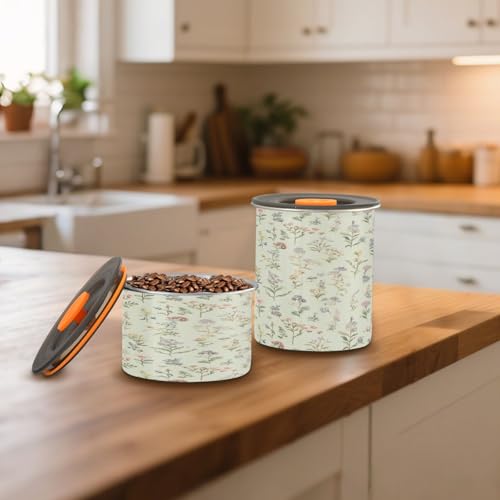 Lata de café hermética acero inoxidable 17oz miniatura 6