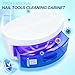 Professional Salon Organizer & Cleaner, Large Capacity Drawer-Style Sterilizer Cabinet for Nail Tools, Manicure Supplies, Beauty Tools, Dental Instruments and Personal Items