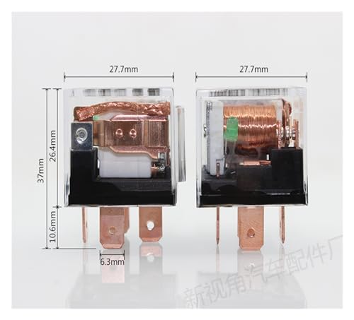 Relé 24V 80A soluciona cortes de energía en ventilador de aire de coche 2