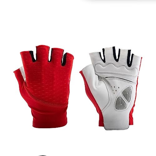Gants de vélo respirants à doigts courts pour le cyclisme d'été et le fitness