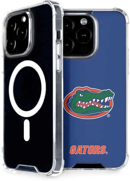 Skinit Phone Case Compatible with MagSafe iPhone 14 Pro - Officially Licensed University of Florida Gators Mascot Blue Design