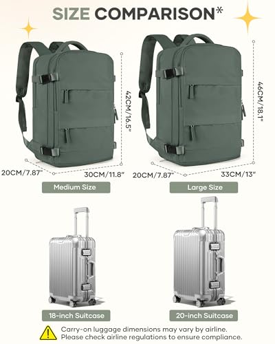 Image of coofay Travel Backpack For Women Men Airline Approved Carry On Backpack Flight Approved Waterproof Sports Luggage Backpack Casual Daypack Small Hiking Backpacks