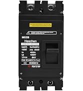 Heschen DC-Leistungsschalter MCCB, HSM3DC-400, 2-polig, DC1500V 400A, Photovoltaik-Leistungsschal...