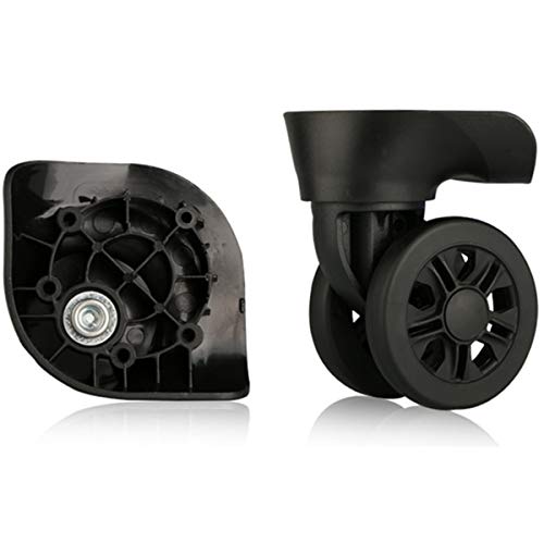 Luggage Wheel,Luggage Suitcase Wheels, 360 Degree Swivel Luggage Mute Wheel Suitcase Replacement Repair Wheels Parts Spinner (W170#)