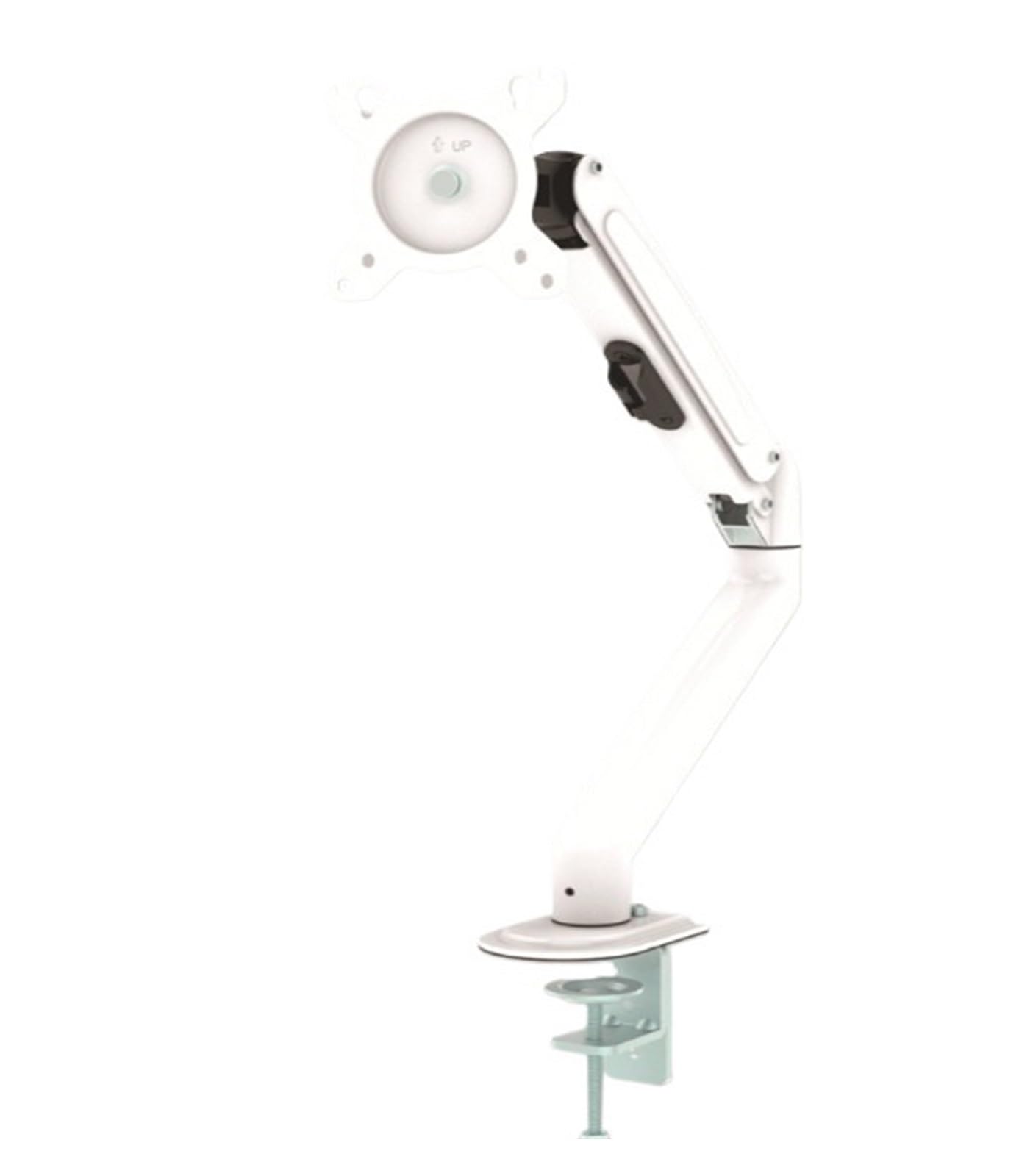 Support de bureau pour moniteur à ressort à gaz DL-G02 blanc de 17 à 27 pouces