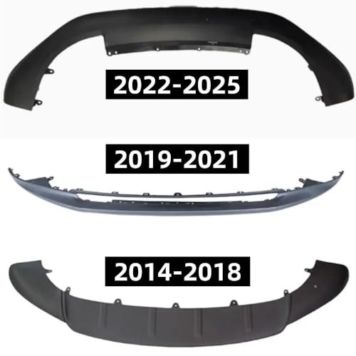 Remplacer lèvre pare-chocs avant cassée Porsche Macan 2014-2017 spoiler bas