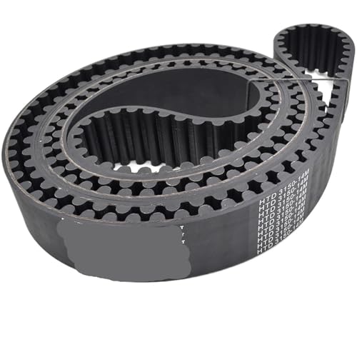Courroie HTD 14M 3220 en caoutchouc premium haute résistance à l'abrasion 40mm
