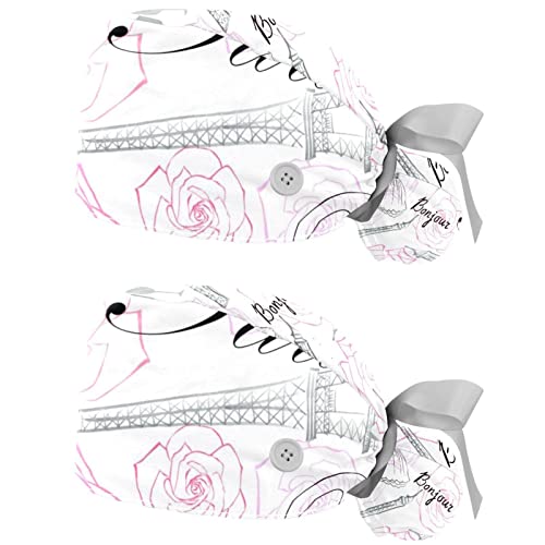 Chapeaux de travail respirantes JDEZ : calot anti-transpiration Tour Eiffel