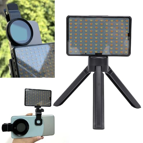 Trípode con luz de relleno LED regulable y temperatura 2500K-9000K 2