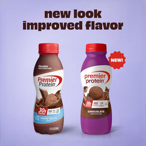 Premier Protein Shake MINIs, Chocolate, 22g Protein, 120 Calories, No Added Sugar, 8.75 fl oz, 12 Pack (Packaging May Vary)