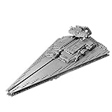 Purfresh Technik Imperialer Sternzerstörer Bausteine, Galaktisch Republic Raumkreuzer Victory Kreuzer 891 Klemmbausteine Kompatibel mit Lego Space Wars 75252