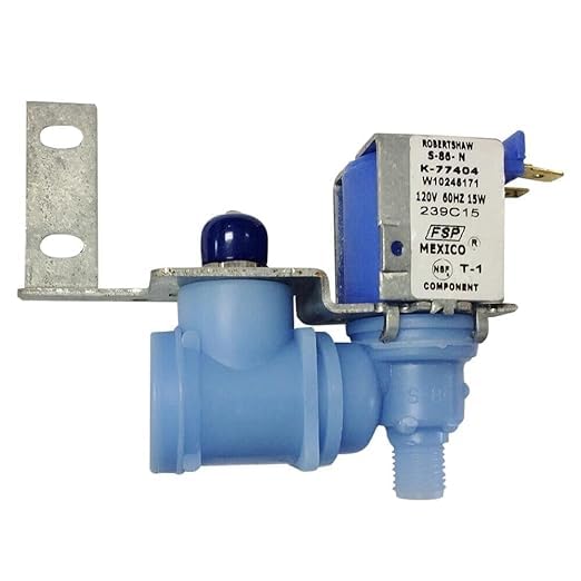 W10801996 Ice Maker Water Valve Inlet Fits: 2315509 21857,Replacement for Whirlpool OEM