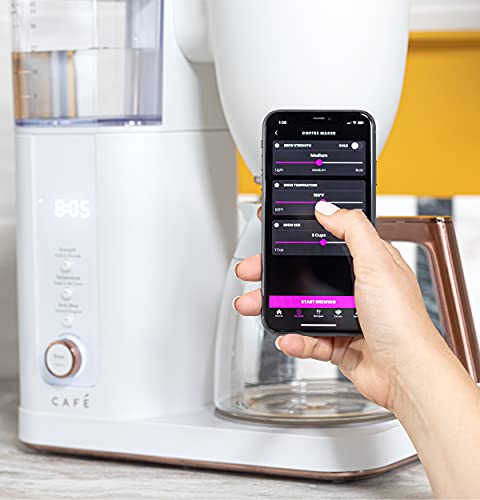 Café Specialty Drip Kaffeemaschine | Glaskaraffe für 10 Tassen | WLAN-fähige Sprach-zu-Brew-Technologie | Smart Home… – Bild 4