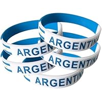 TARIFA UNITED Bandera Argentina pulseras de goma bandera de
